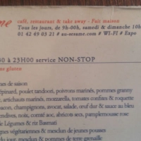 Photo du restaurant d'ambiance, de plat ou du menu prise par ChloGo